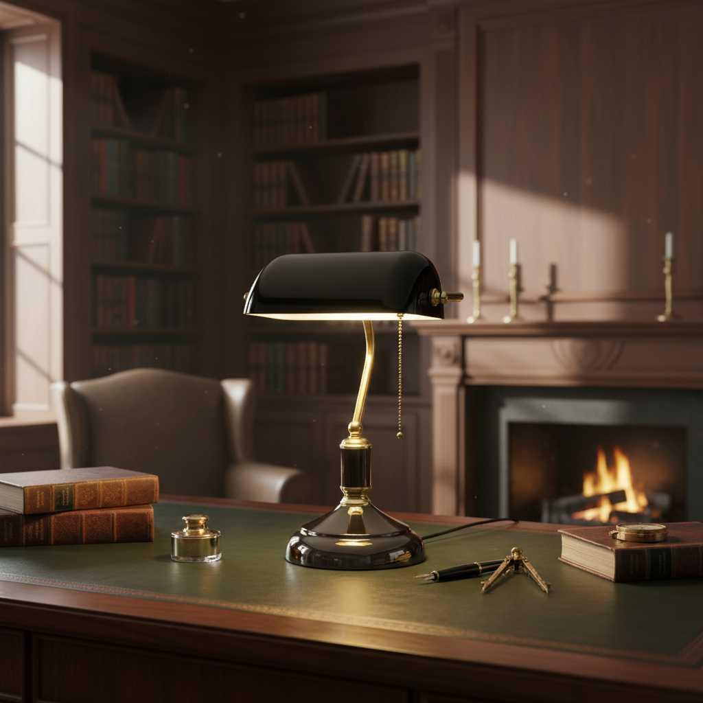 Glas Tischlampe | Europäische Tischleuchte für Wohnzimmer
