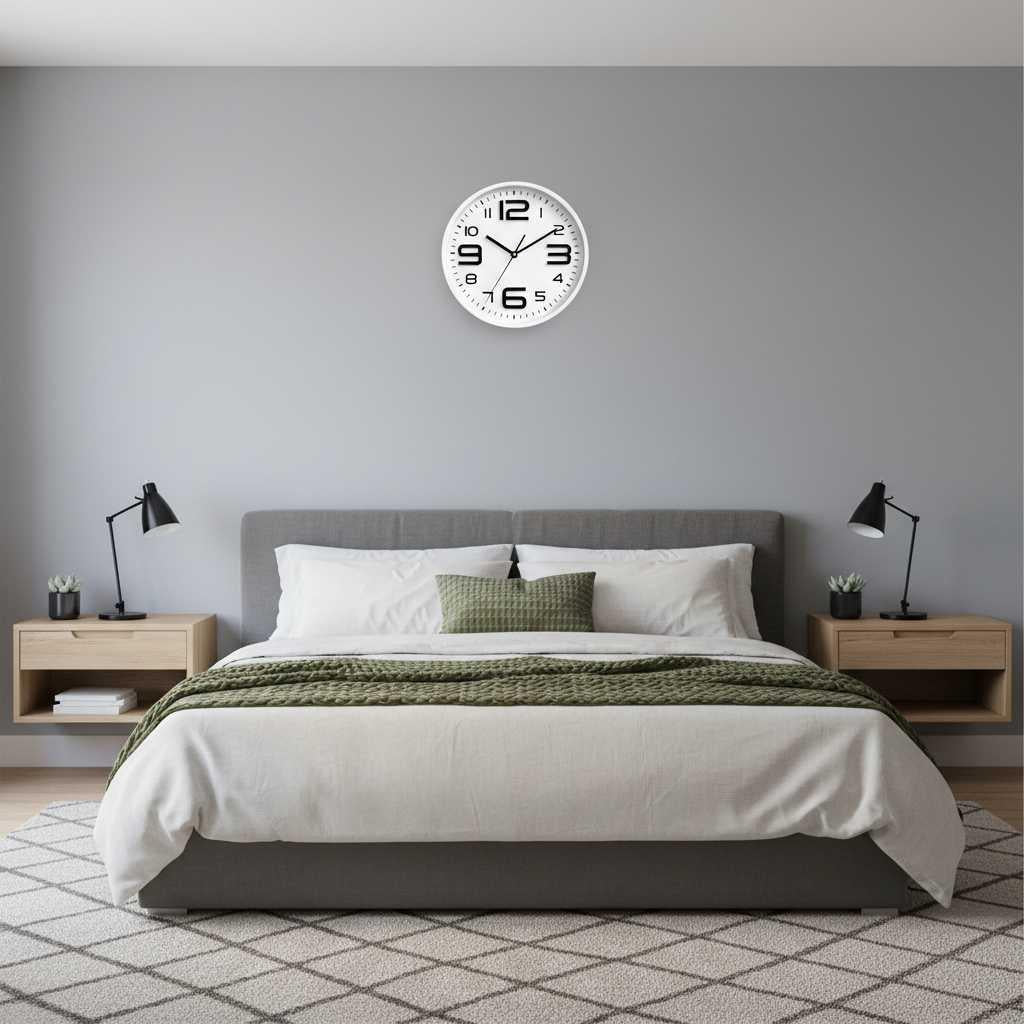 Bunte Designer-Wanduhr | Kinderzimmer Dekoration 30 cm