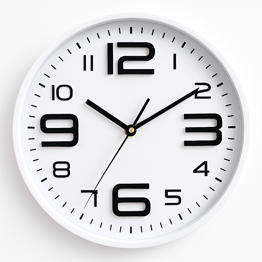 Bunte Designer-Wanduhr | Kinderzimmer Dekoration 30 cm 0