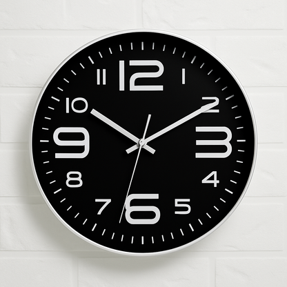 Bunte Designer-Wanduhr | Kinderzimmer Dekoration 30 cm 3