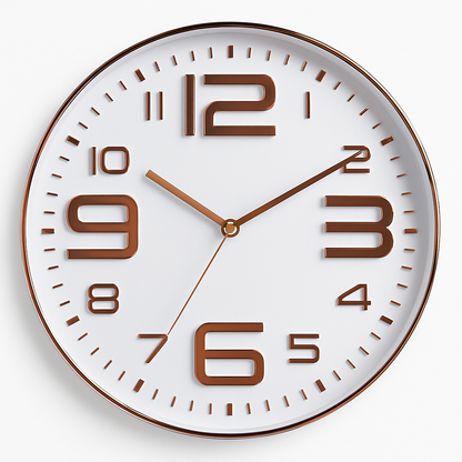 Bunte Designer-Wanduhr | Kinderzimmer Dekoration 30 cm 4