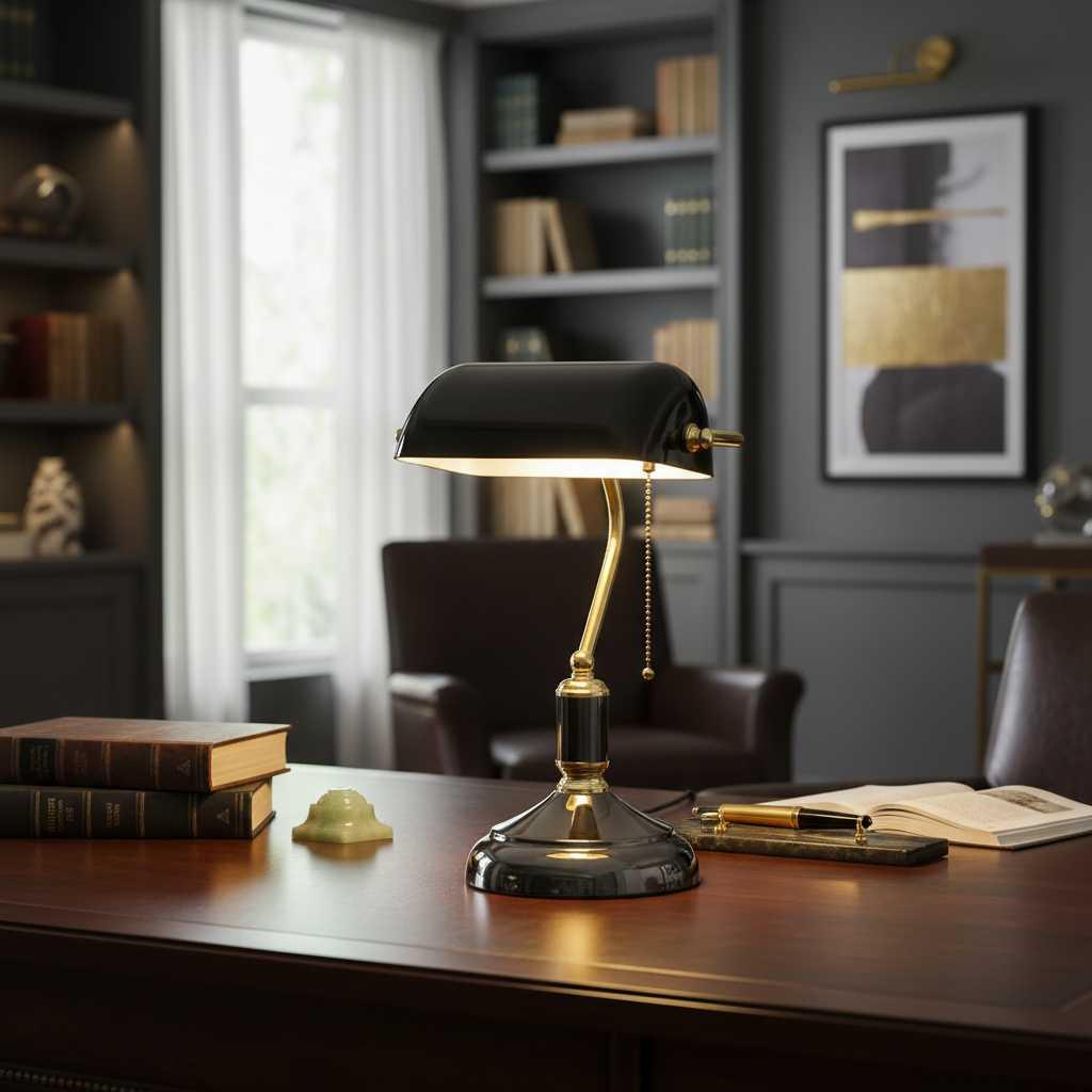 Glas Tischlampe | Europäische Tischleuchte für Wohnzimmer