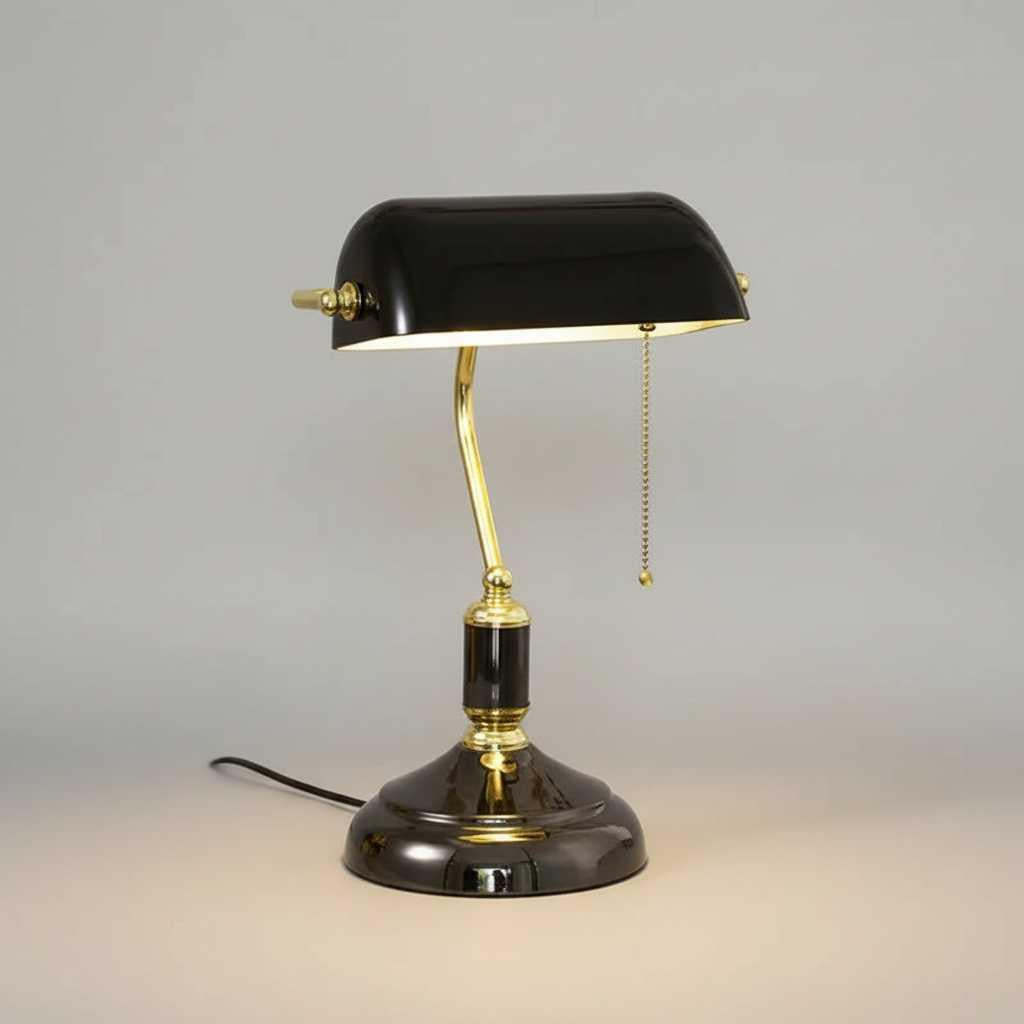 Glas Tischlampe | Europäische Tischleuchte für Wohnzimmer