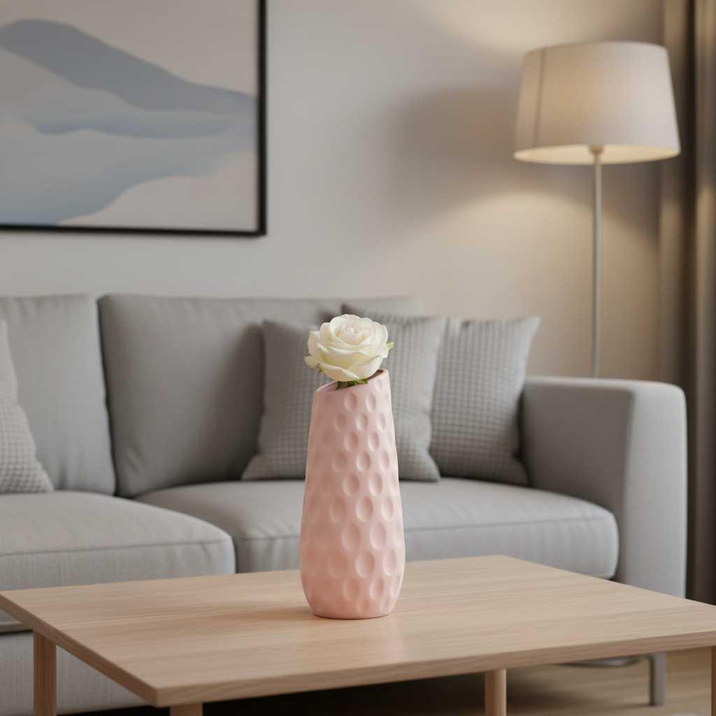 Moderne Blumenvase | Nordisches Dekor für Zuhause