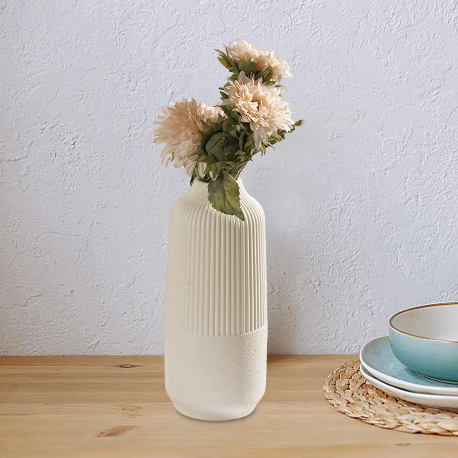 Moderne Blumenvase | Nordisches Dekor für Zuhause 3