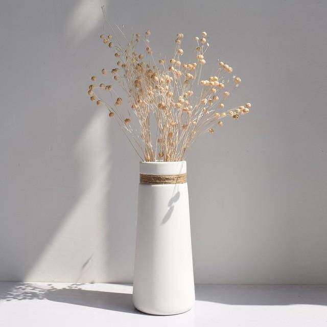 Moderne Keramikvase | Japanischer Künstlerstil Tischvase 4