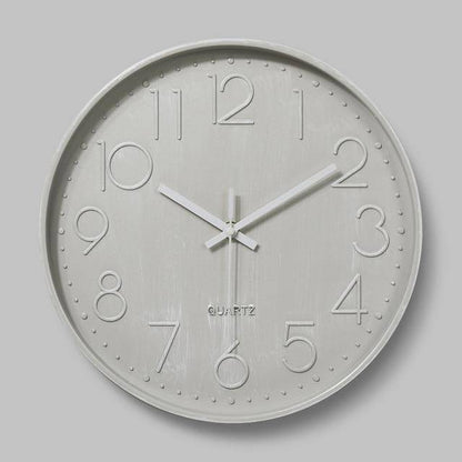 Moderne Runde Wanduhr 30 cm | Kreative Wanddekoration 0