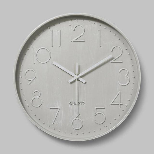 Moderne Runde Wanduhr 30 cm | Kreative Wanddekoration 0