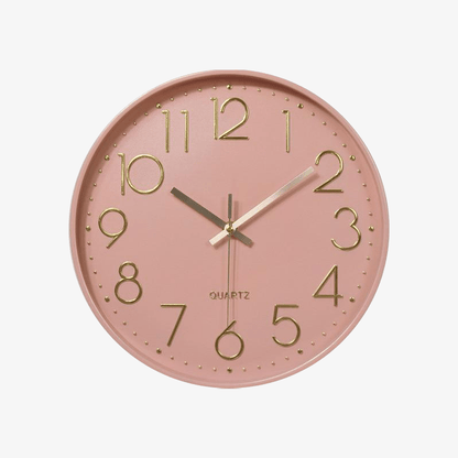 Moderne Runde Wanduhr 30 cm | Kreative Wanddekoration 1