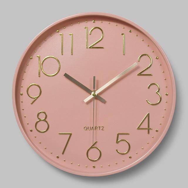 Moderne Runde Wanduhr 30 cm | Kreative Wanddekoration 3
