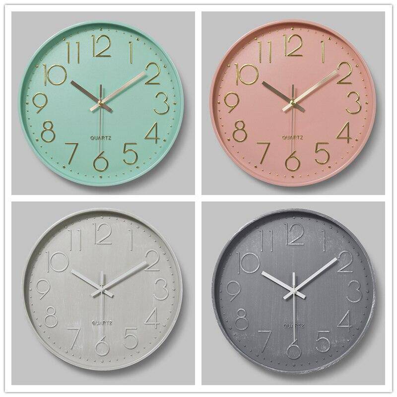 Moderne Runde Wanduhr 30 cm | Kreative Wanddekoration 7