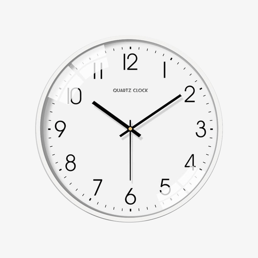 Moderne Stille Wanduhr Schwarz | Funkwanduhr Groß 30 cm 0
